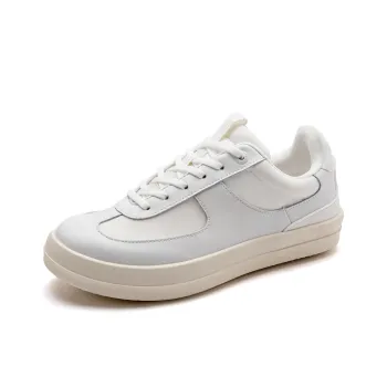 Journey Of Inspiration Slip Resistant And Breathable Low Top Skateboard Shoes Men's White