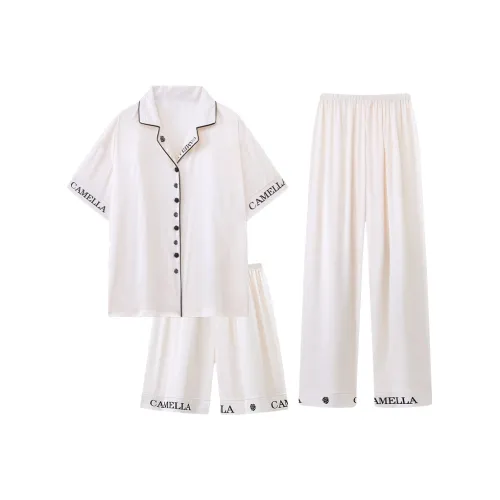 Nodos Shield Pajama Set Women's White