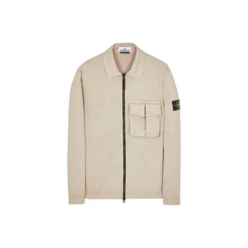 STONE ISLAND Jacket Men's Khaki