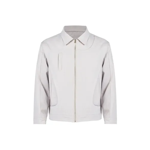 Gangurru Jackets Men Gray White