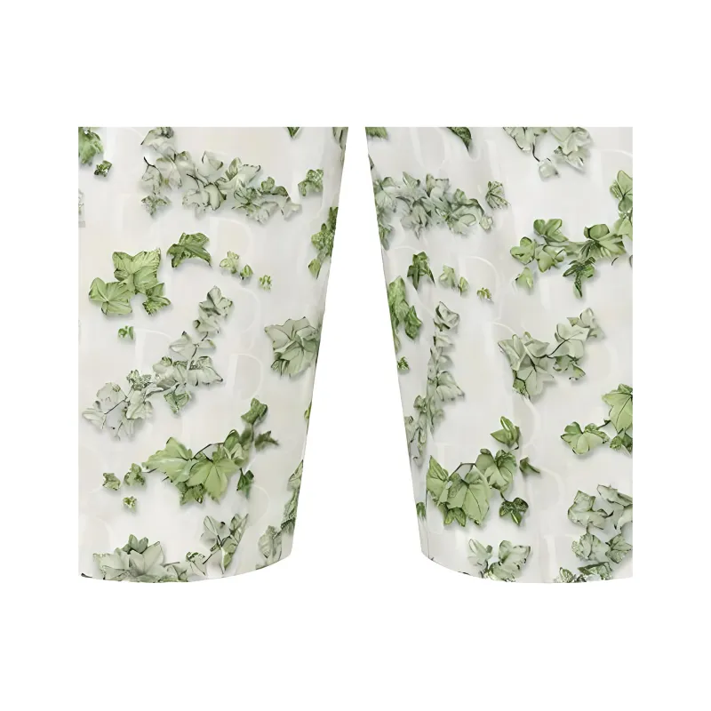 DIOR Quarterly New Products Casual Shorts Men Green-4
