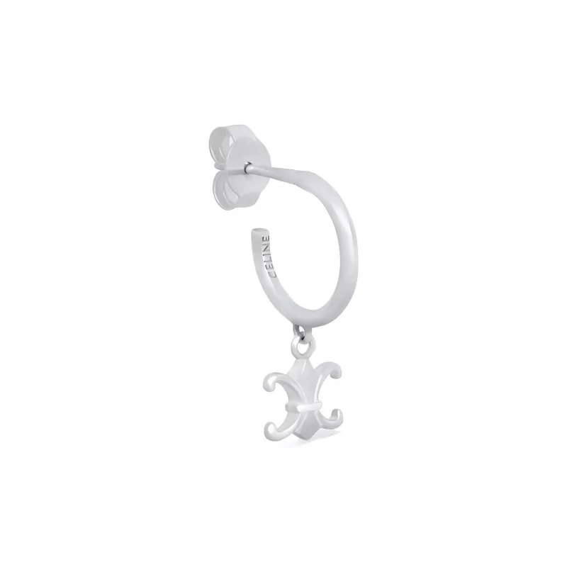CELINE Silver Earrings Men's Silver-0