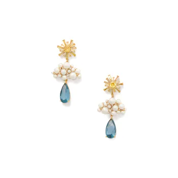 Kate Spade Earrings Women's Blue