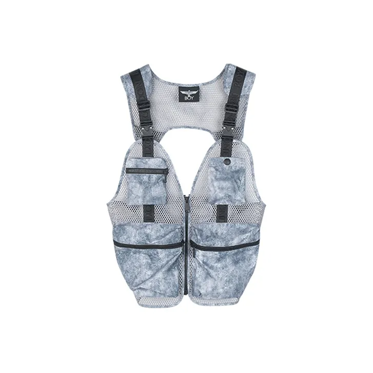 Boy London Vests Unisex Gray-0