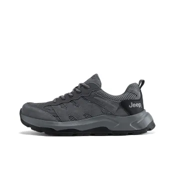 Jeep Casual Shoes Men Low Top Black, Gray, Sand