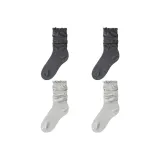 4 Pack (Dark Heather Gray 2+Light Heather Gray 2)