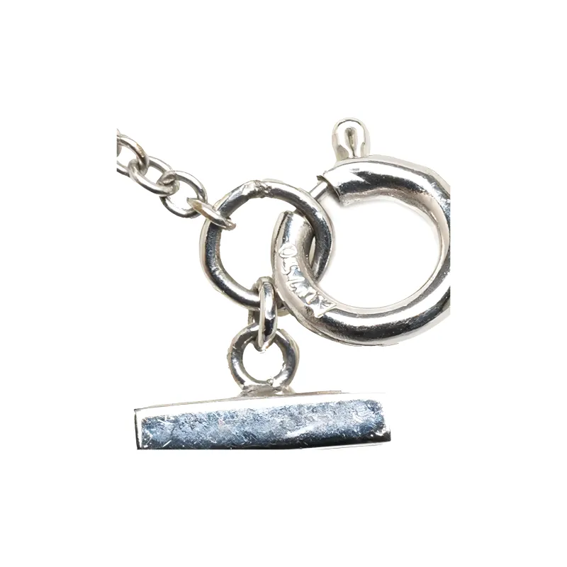 TIFFANY & CO. Pre Owned 2010 2023 18K Mini T Smile Pendant Necklace-2