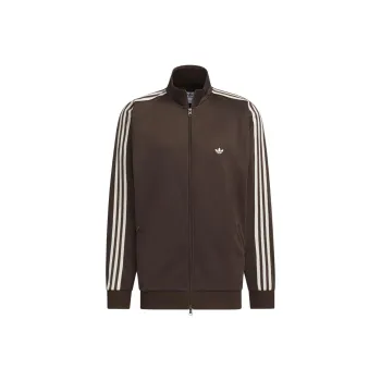 Adidas Originals BECKENBAUERTRACK SUIT AW24 UNITEFIT Jacket Unisex Dark Brown/Multicolor White