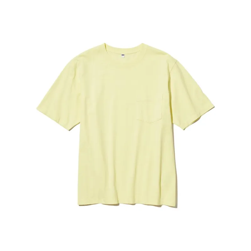 UNIQLO T-Shirts Unisex Cream-0
