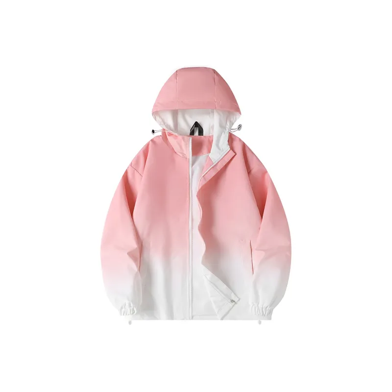 TELENT Hooded Casual Windbreaker Jacket Unisex-4