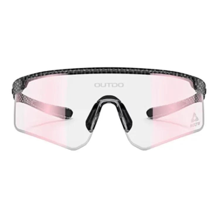 OUTDO Silicone TR90PPSU Irregular Shape Sunglasses Unisex Multicolor-7