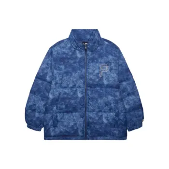 New Era FW24 Down Jacket Unisex 1Dark Color Denim Blue