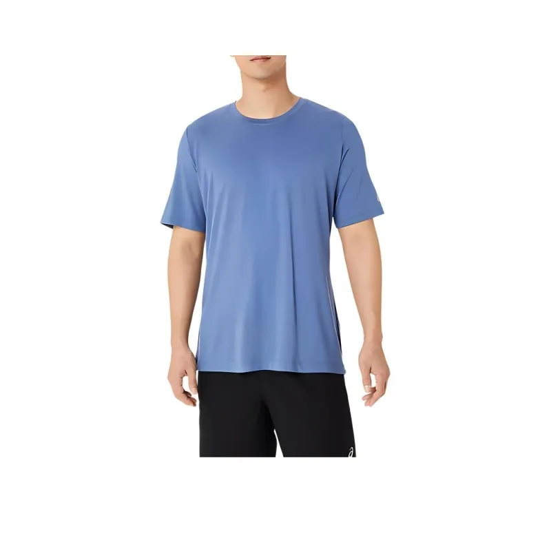 Asics T-Shirt Men's Denim Blue Stoneberry-0
