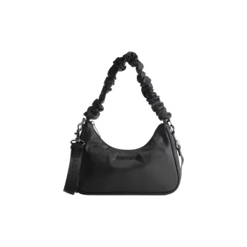Lancaster Nylon Shoulder Bag Women's Black