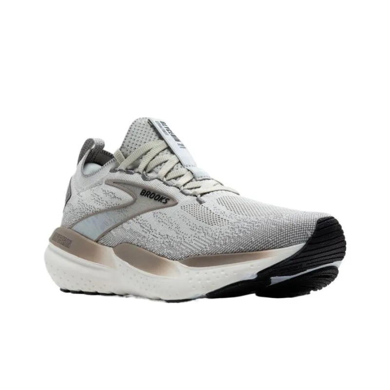 Brooks Glycerin StealthFit 21 Grey Frost Grey Champagne-2