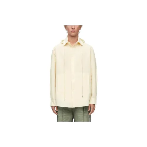 LOEWE Jackets Coats Men's Ivory