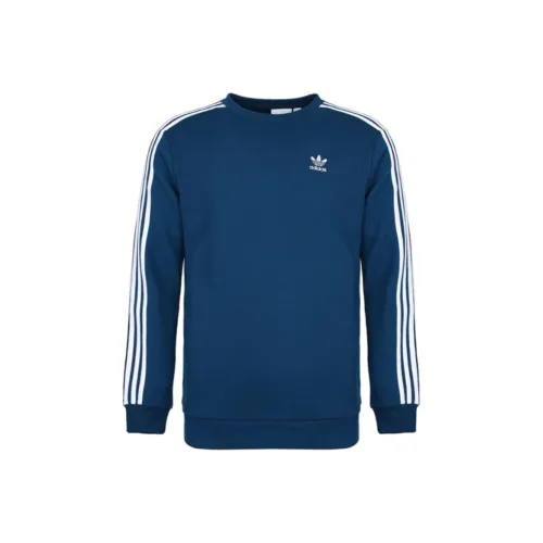 Adidas Originals MONO CREWNECK Sweatshirt Men's Blue