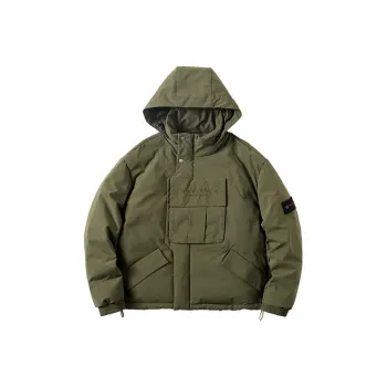 ENSHADOWER Down Jacket Winter Unisex Army Green
