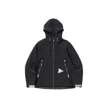 And Wander Water repellent Hooded Jacket
