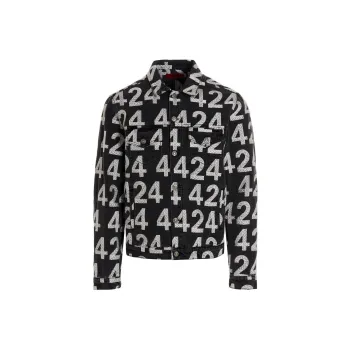 424 Logo print Cotton blend Denim Jacket