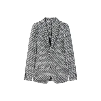 JOHN RICHMOND Business Suits Men Black White
