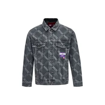 CAT Denim Jackets Unisex Gray