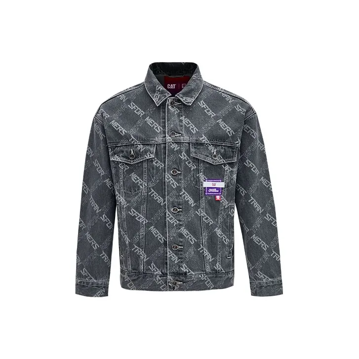 CAT Denim Jackets Unisex Gray-0