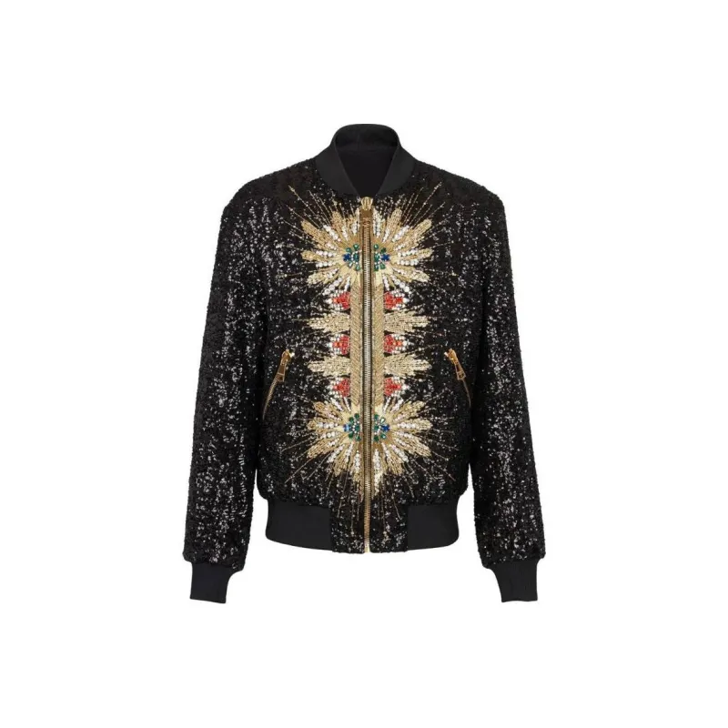BALMAIN Jackets Coats Men's Black-0