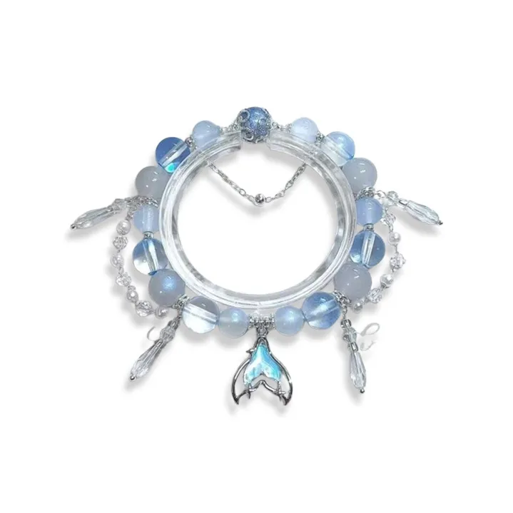 LuluCanaan Glass Bracelets Women's-0