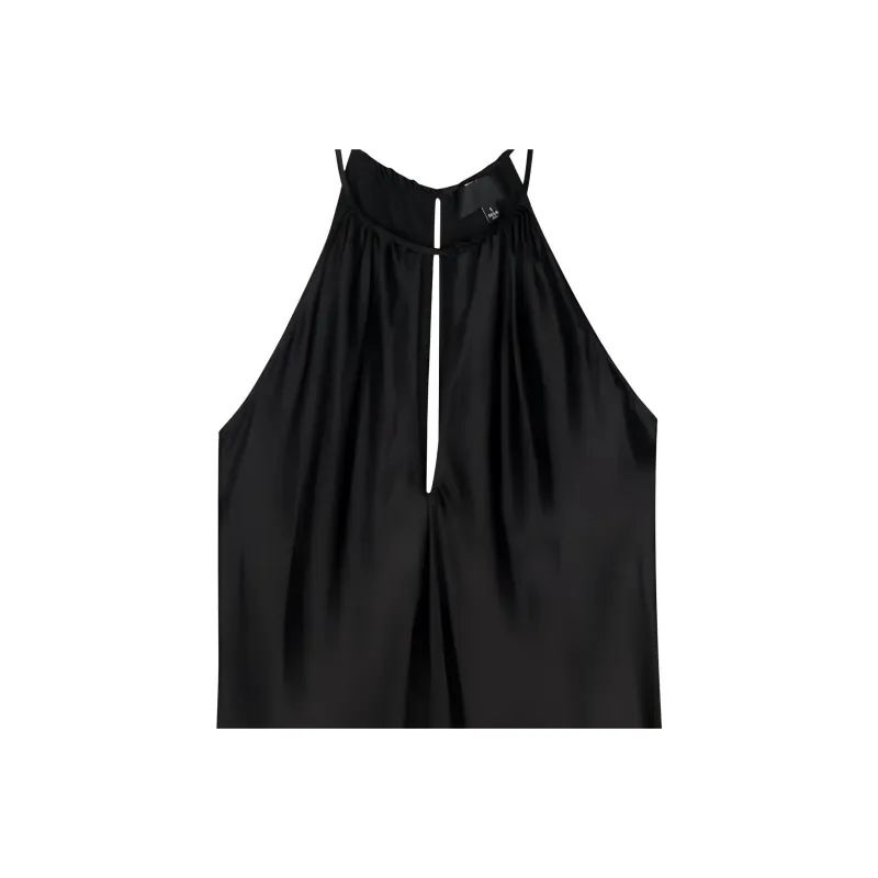 NILI LOTAN Eglantine Charmeuse Midi Dress-2