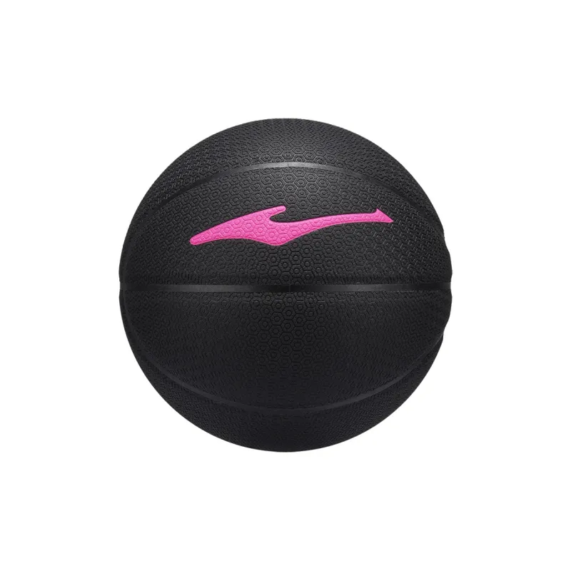 Erke Hexagonal Warriors PU Basketball Pink Black Size 7 Ball Training Competition Unisex-0