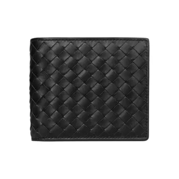Bottega Veneta Calfskin Wallet Men's Black