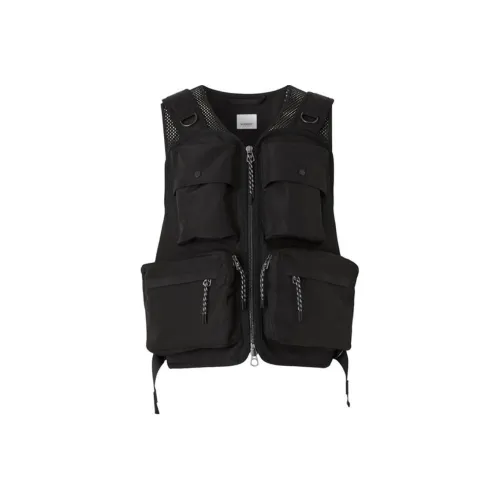 Burberry Vests Men Black