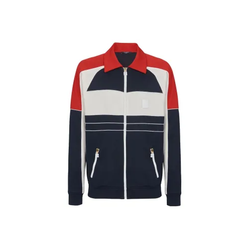 balmain koszulka Logo Patch Detail 70'S Sweatshirt
