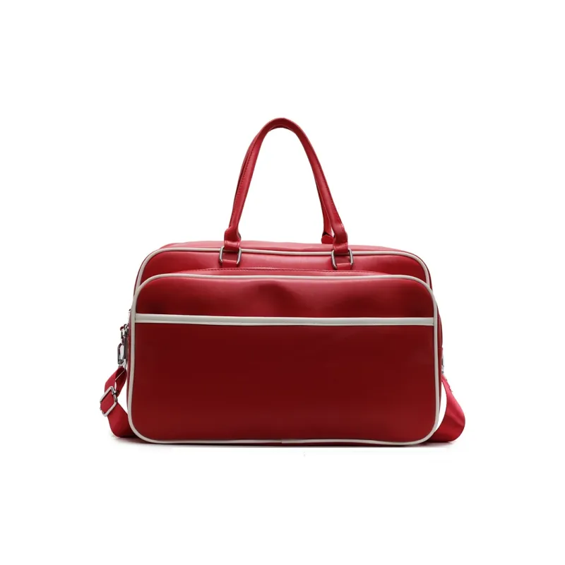 OUZIHUANG PU Travel Bag Women's Multicolor-10