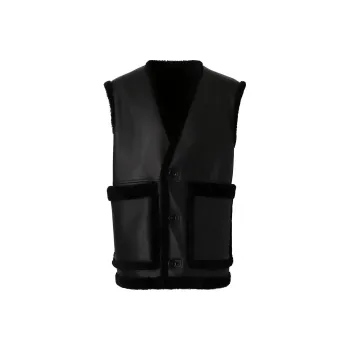 Burberry Pocket Detailed V Neck Gilet