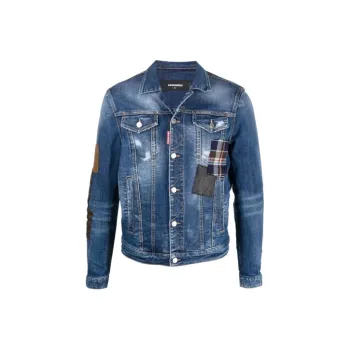 DSQUARED 2 Denim Jackets Men Blue