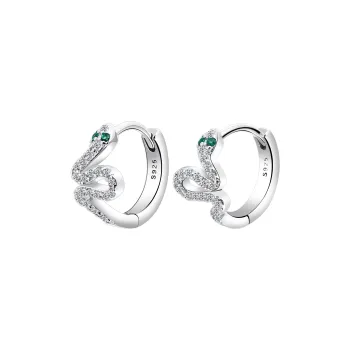 MAGICPOLE 925 Sterling Silver Earrings Women's Silver