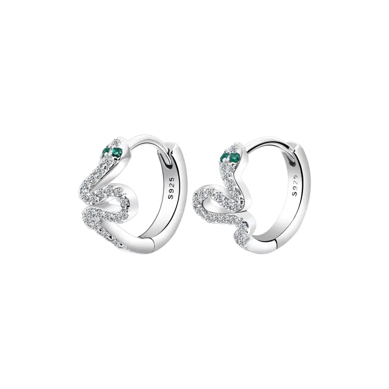MAGICPOLE 925 Sterling Silver Earrings Women's Silver-0