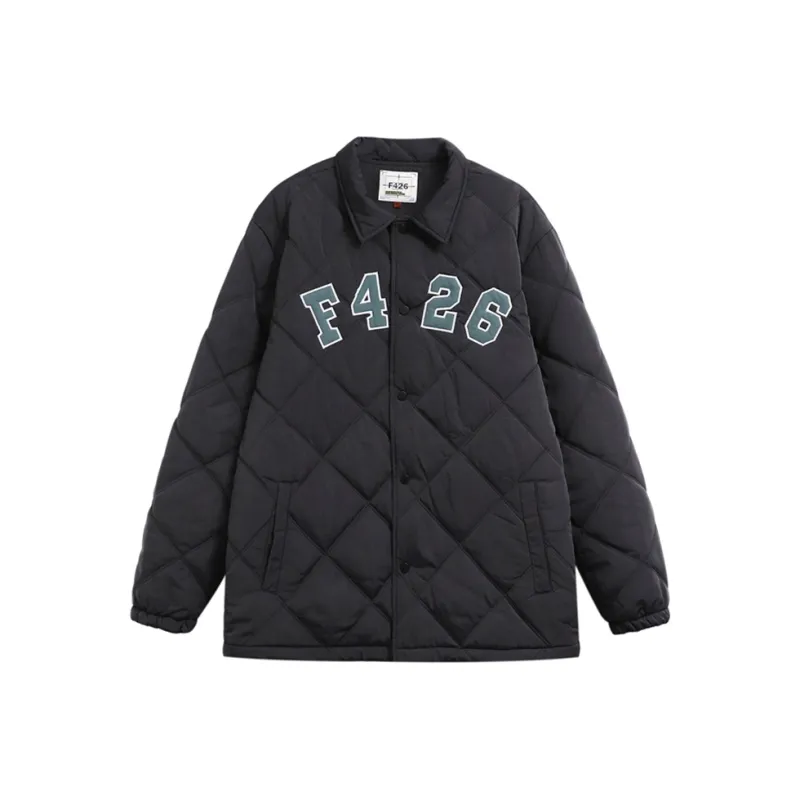 F426 Puffer Jacket Winter Unisex Dark Gray-0