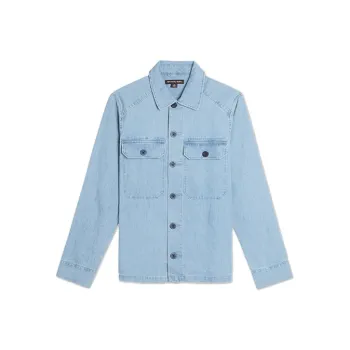 MICHAEL KORS Denim Jackets Men Light Blue