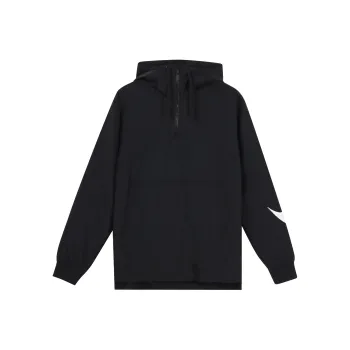 Nike Water Resistant Windproof Wear Resistant Windbreaker Jacket Men's Black