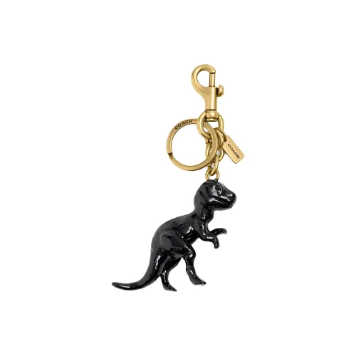COACH Enamel Pendants Women's Black/Gold