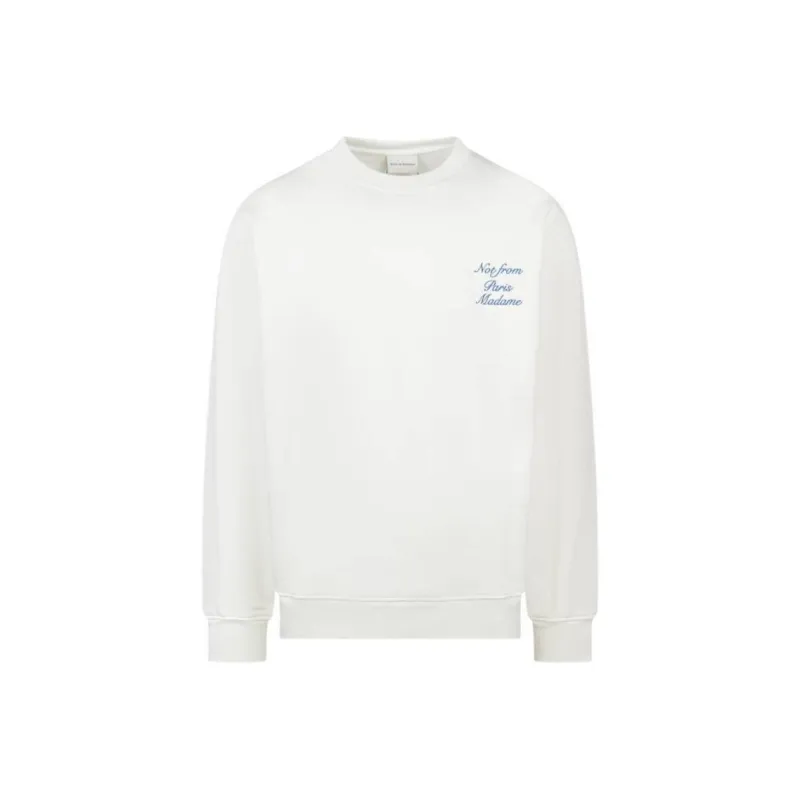 DROLE DE MONSIEUR Logo embroidered Sweatshirt-0