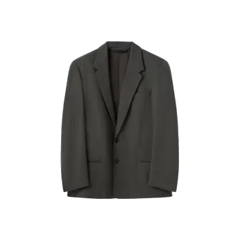 Lemaire Business Suits Men Dark Gray