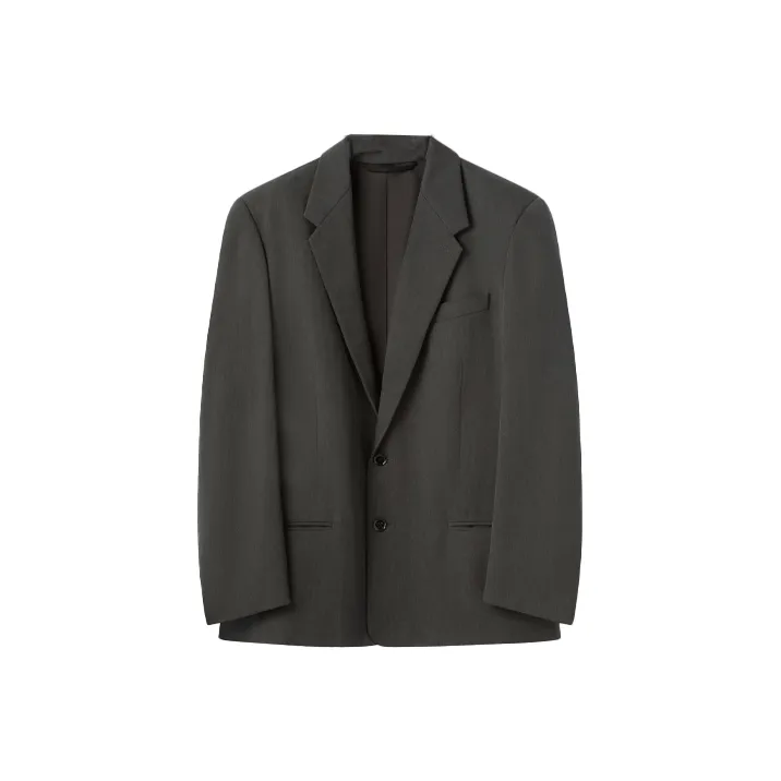 Lemaire Business Suits Men Dark Gray-0