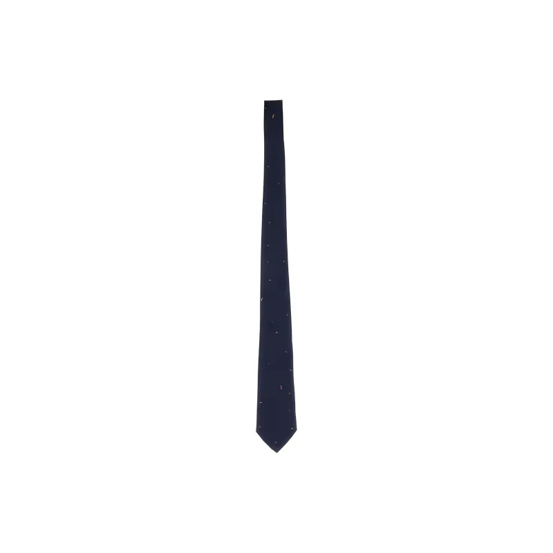 Paul Smith Patterned Jacquard Tie-0