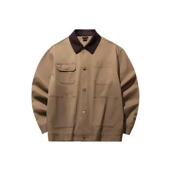 CHAOJIANTA Jackets Coats Men's Deep Latte