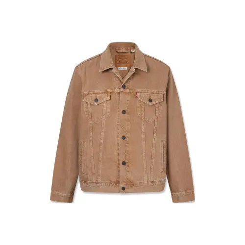 Levis Jackets Men Brown