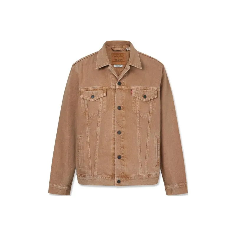Levis Jackets Men Brown-0